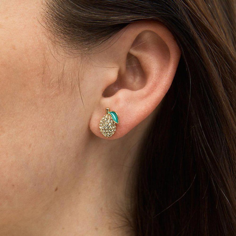 Kate Spade Picnic Perfect Lemon Stud Earrings - Picture 3 of 3